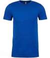 6210 Unisex Cvc Crew Neck T Shirt Royal Blue colour image